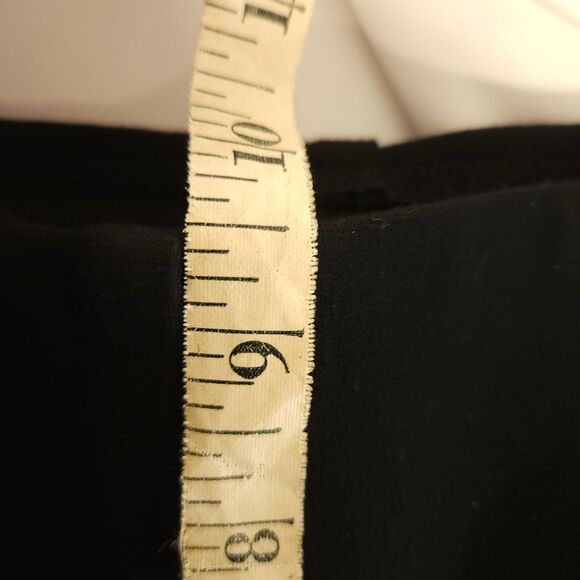 Chico's Sz 0 Womens 4 Black Lindy Side Zip Business Elastic Casual Pants - Picture 7 of 8